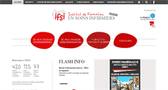 Desktop Screenshot of ifsi-annecy.fr